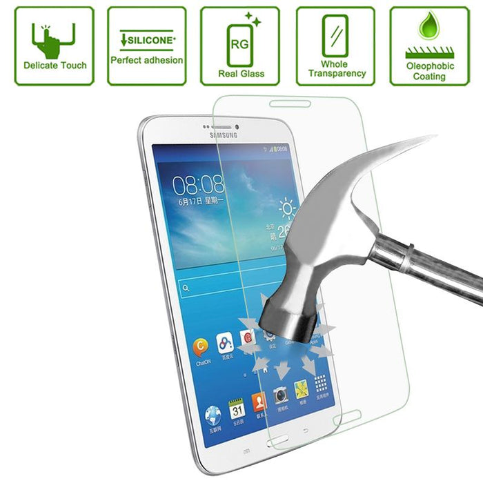 0.4Mm 9H+ Surface Hardness 2.5D Explosion-Proof Tempered Glass Film For Samsung Galaxy Tab 3 8.0 / T310 / T311