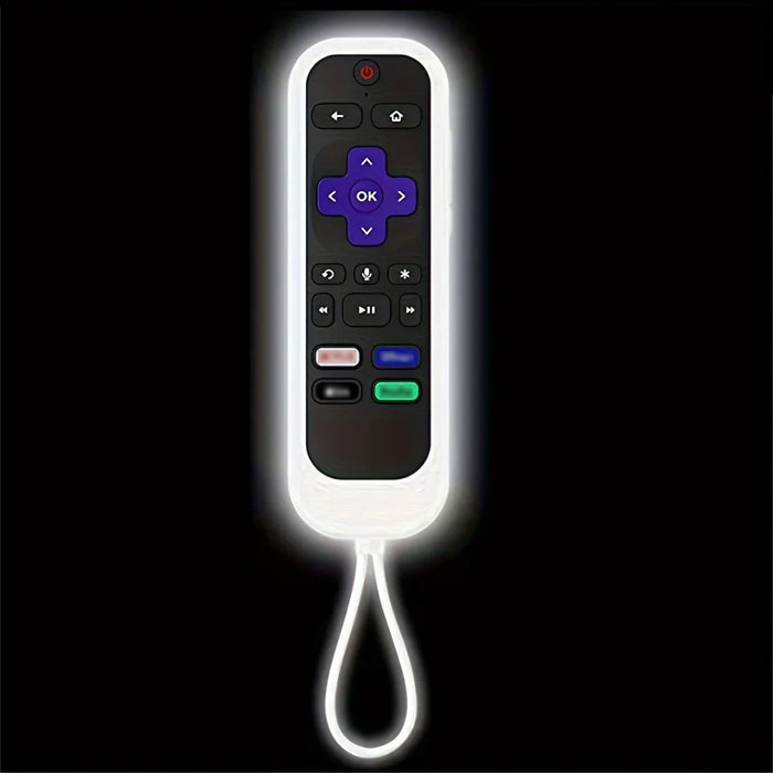 Silicone Protective Case For Roku Tcl Express Rc280 Rcal7R Remote - Dust - Proof Anti - Slip