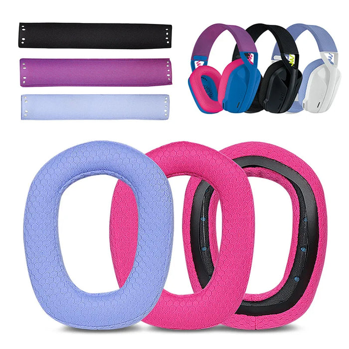 Pair of Ear Pads/ Headbands For Logitech G435 Gaming Headset