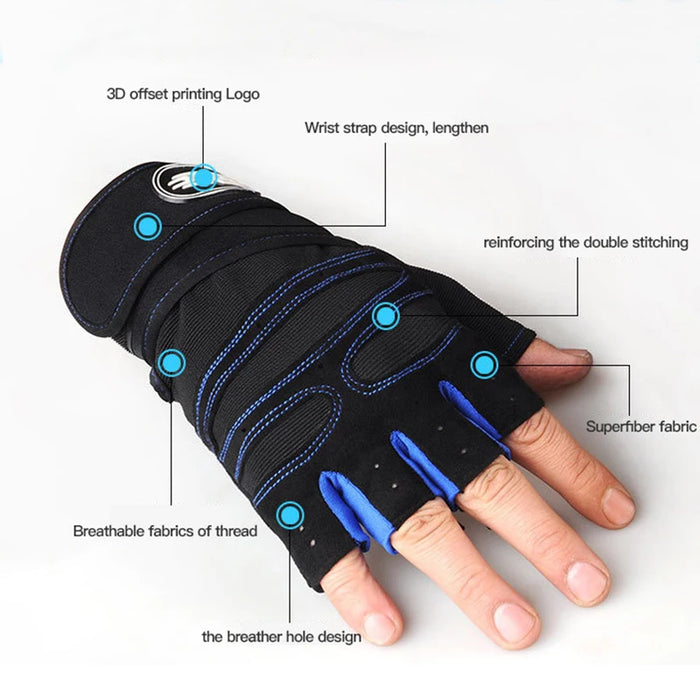 Gym Gloves For Weight Lifting And Fitness