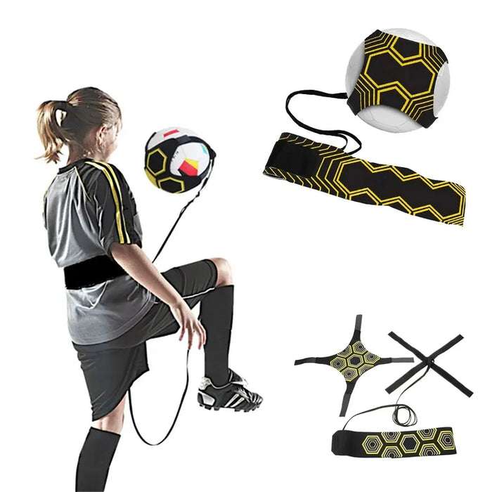 Adjustable Kids Soccer Trainer for Solo Practice