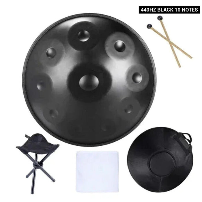 9/10/12/14 Tone 22 Inches 432Hz 440Hz D Minor Steel Tongue Handpan Drum For Yoga & Meditation