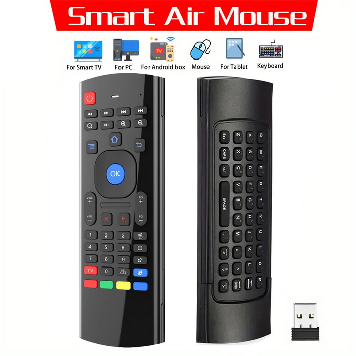 2.4Ghz Air Mouse Mini Keyboard Remote For Pc Android Tv Box Smart Tv