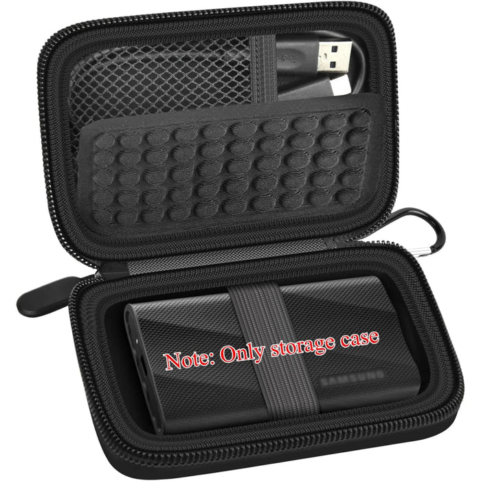 Case Compatible With Samsung T9 / T7 / T7 Shield Portable Ssd 1Tb 2Tb 4Tb External Hard Drive Storage Travel Carrying