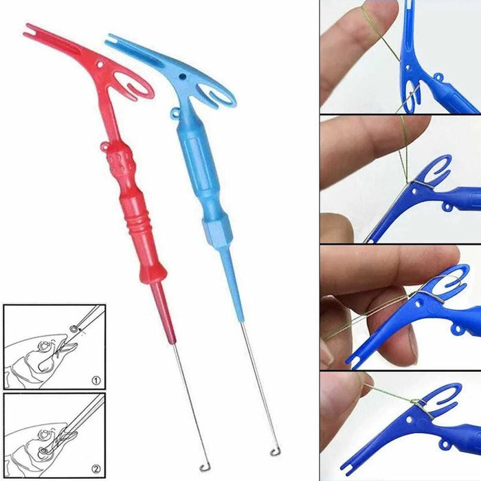 2 In 1 Fishing Knot Tool For Quick Removal And Tying