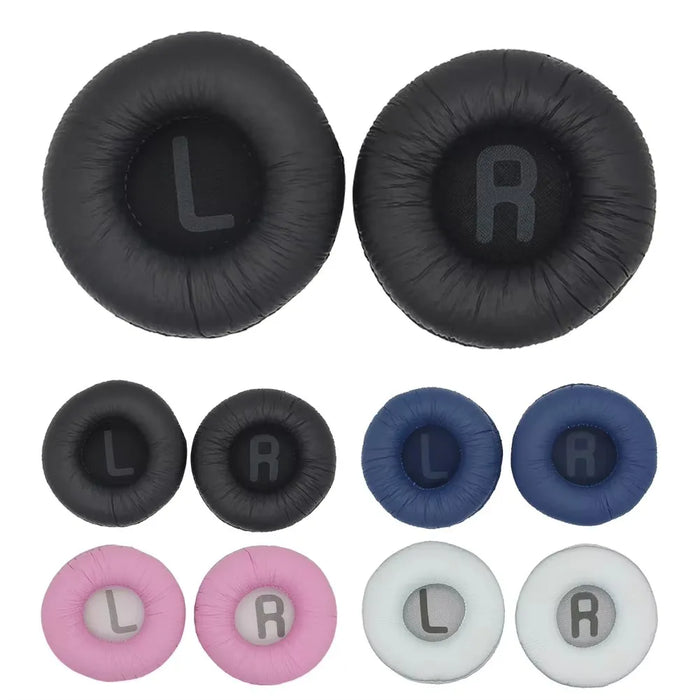 Pair of Soft Earpads For Jbl Tune 500Bt T450Bt T600 Headphones Protein Leather Foam Replacement