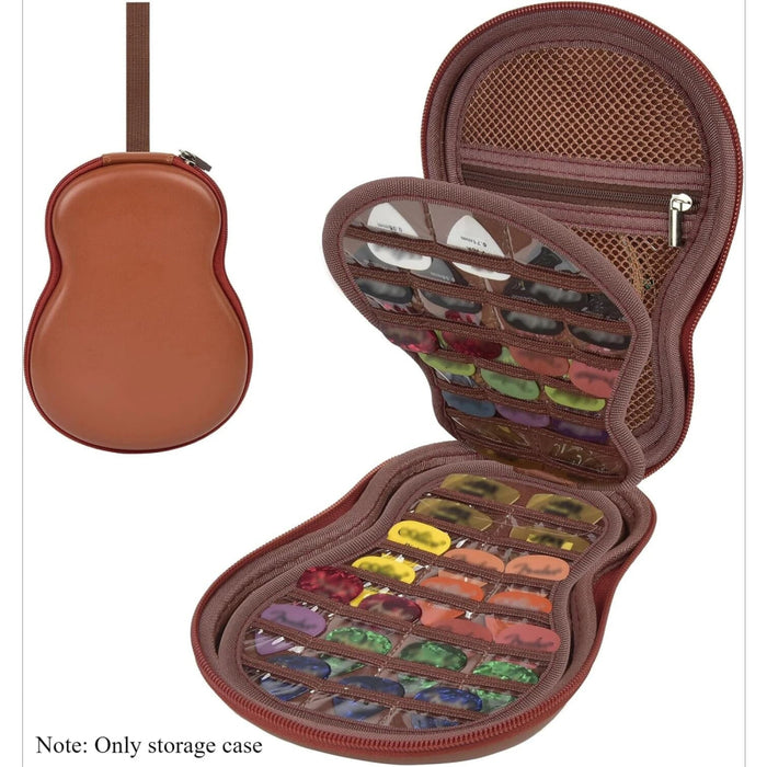 Guitar Pick Holder Case For Fender Acoustic Chromacast D'Addario Jim Dunlop Bolopick Unlp