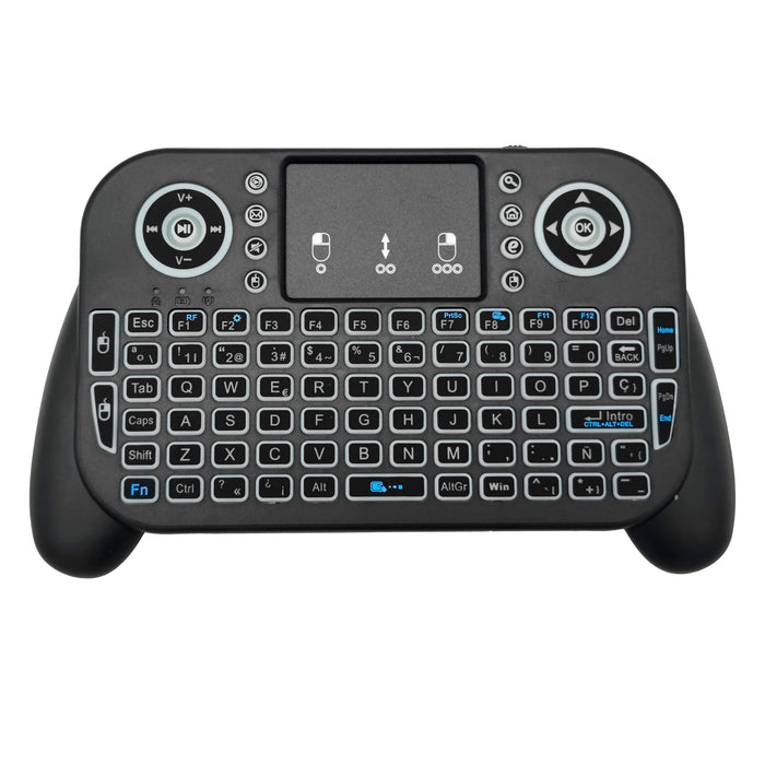 7 Colour Backlit Mini Wireless Keyboard For Android Tv Box