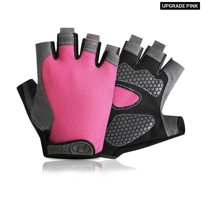 Breathable Half Finger Cycling Gloves For Fitness Training