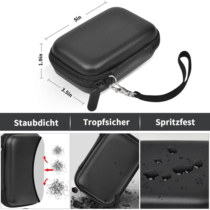 Case For Pure Sct Tanjack Photo Qr I Chip Chiptan-Tan Generator Credit Card Reader Usb Charging Cable Storage