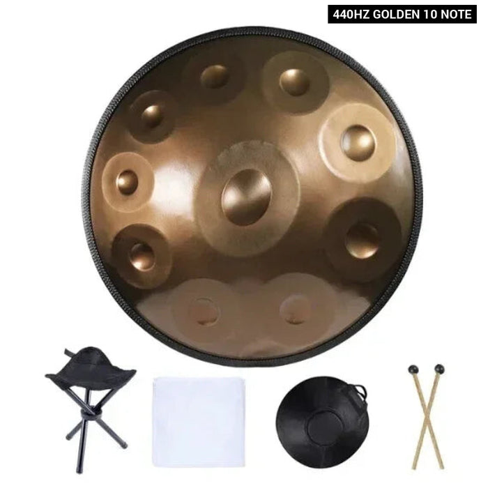 432Hz 440Hz 9 10 12 Notes D Major Professional Authentic Handpan Steel Tongue Drum For Yoga And Meditation