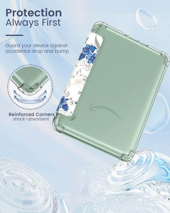 For 7" Kindle Paperwhite 12Th Generation 2024 & Kindle Coloursoft Signature Edition 2024 Ultra Clear Soft Case