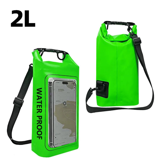 2l Waterproof Touch Screen Dry Bag for Outdoor Sports