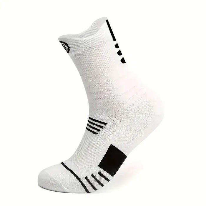 Pack of 3 Mens Cushion Crew Socks for Active Sports