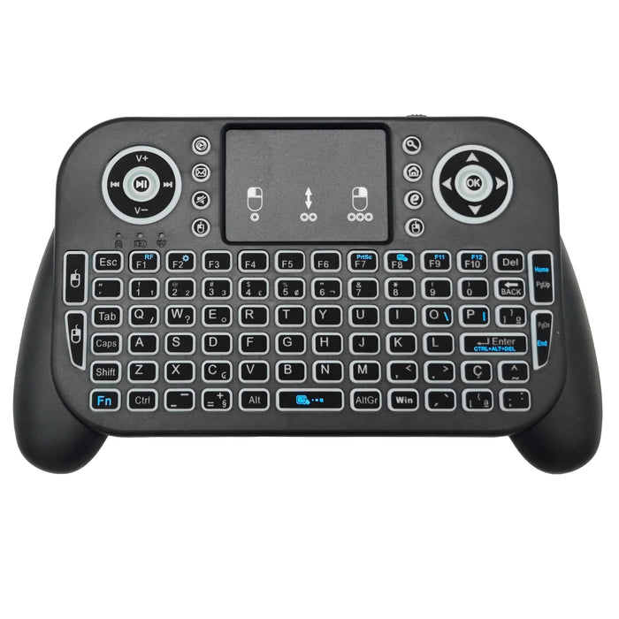 7 Colour Backlit Mini Wireless Keyboard For Android Tv Box