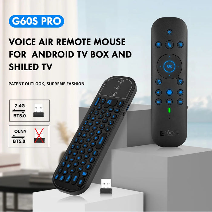 2.4G Voice Remote For Android Tv Box - G60S Pro