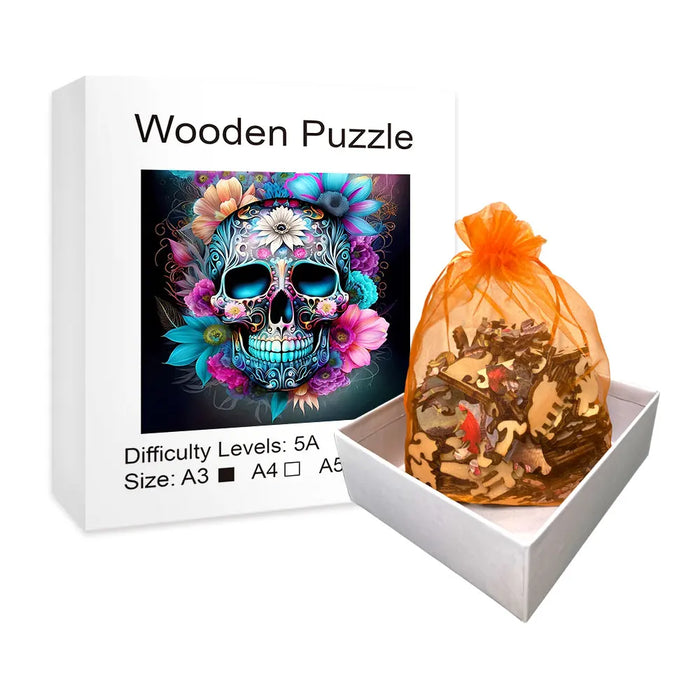 Spooky Wooden Animal Puzzles