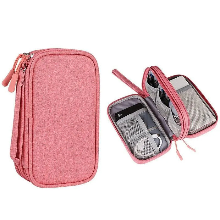 Compact Multi Layer Digital Storage Bag for Travel