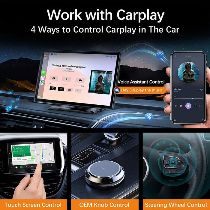 2In1 Wireless Carplay & Android Auto Adapter - Fast Connect Dongle For Car