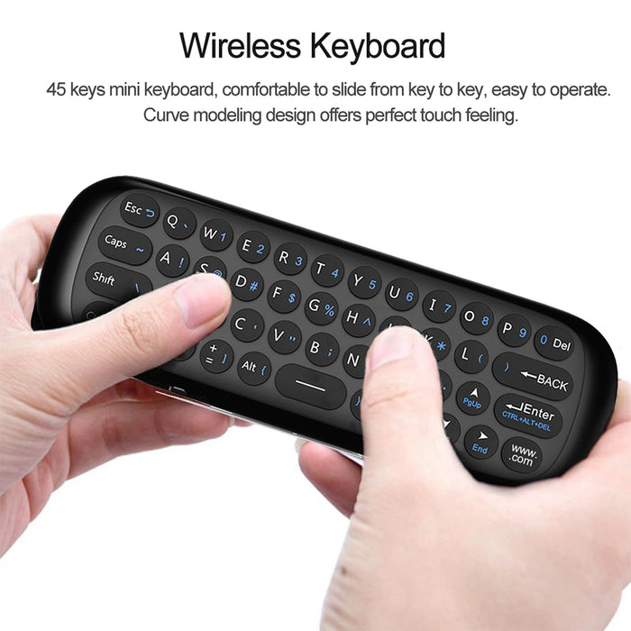 2.4G Air Mouse Keyboard Remote For Smart Tv Android Tv Box Pc - 6 - Axis Gyroscope Ir Learning