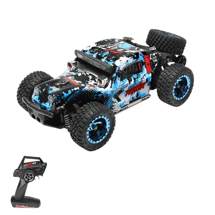 1 28 4wd Rc Car W/ LED Lights 30km/h Off Road Drift Vehicle