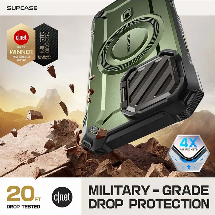 For Iphone 16 Pro 6.3" Ub Mag Xt Heavy Duty Rugged Strong Magnetic Phone Case With Camera Cover