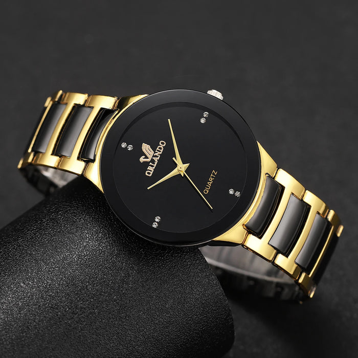 Steel Mens Quartz Watch