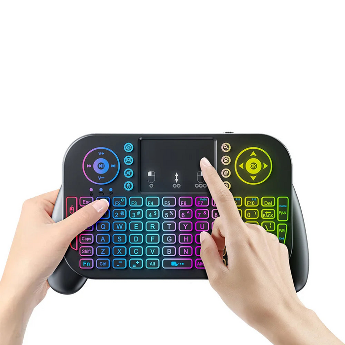 Backlit Mini Keyboard With Touchpad For Android Tv Box