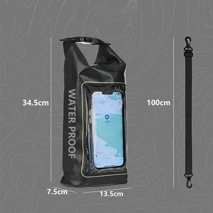 2l Waterproof Touch Screen Dry Bag for Outdoor Sports