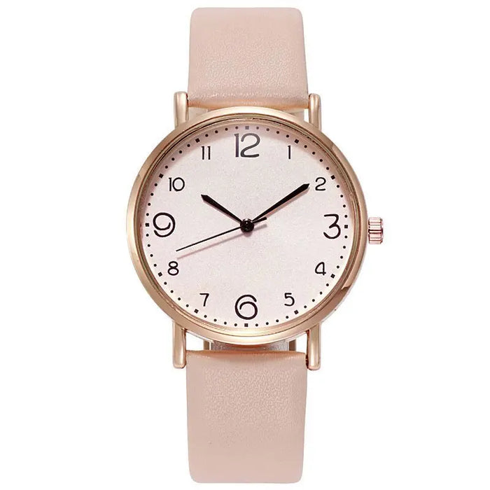 Leather Analog Watch for Women