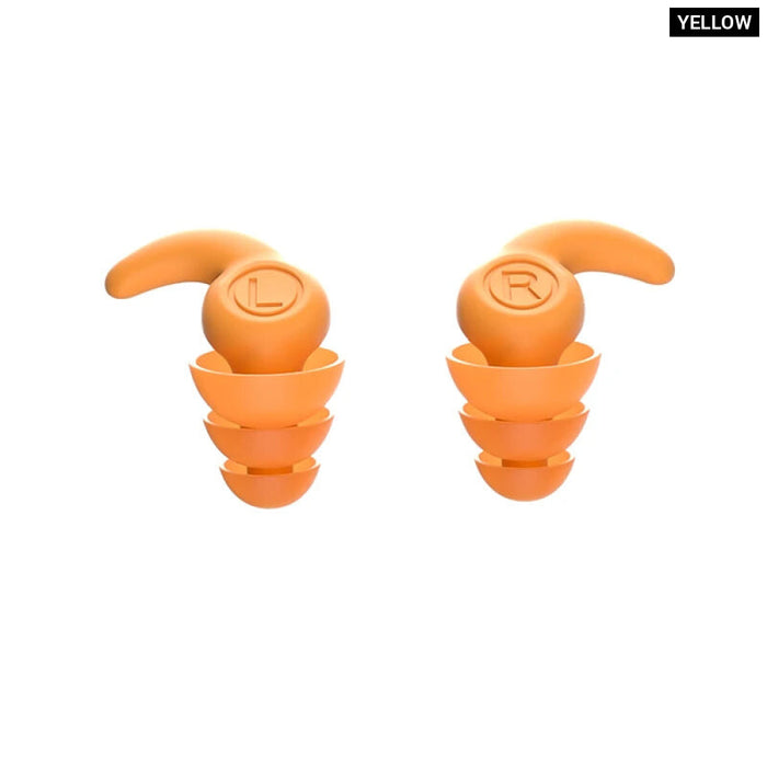 Soft Silicone Earplugs For Noise Reduction And Sleep