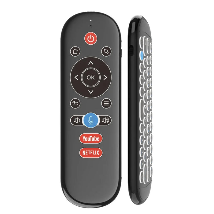 2.4G Wireless Voice Remote Control With Backlit Keyboard For Android Tv Box