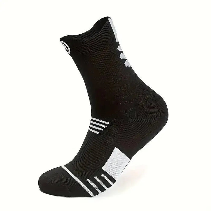 Pack of 3 Mens Cushion Crew Socks for Active Sports