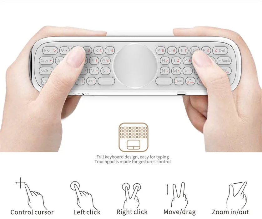 2.4G Wireless Keyboard Air Mouse For Android Tv Box - Q40 Voice Remote Control