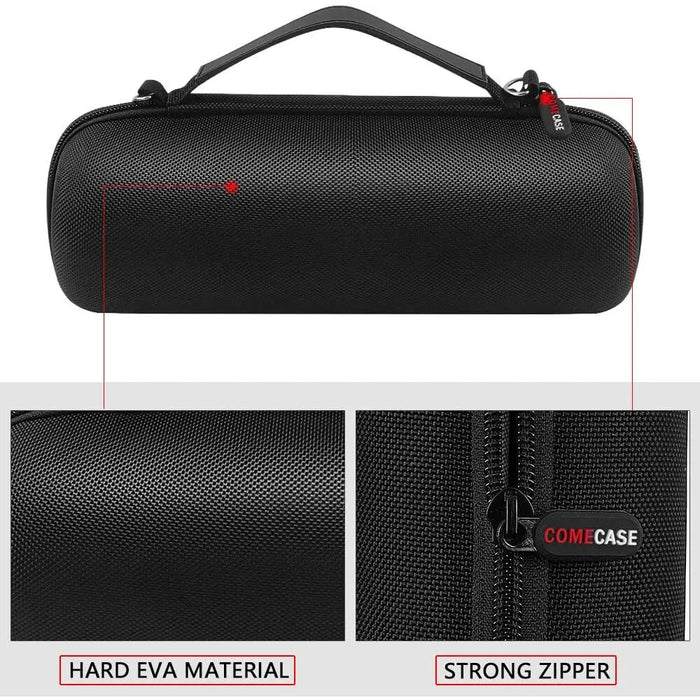 Portable Bluetooth Speaker Case For Jbl Flip 6 / 5 / 4 Hard Travel Storage Holder With Adjustable Shoulder Strap