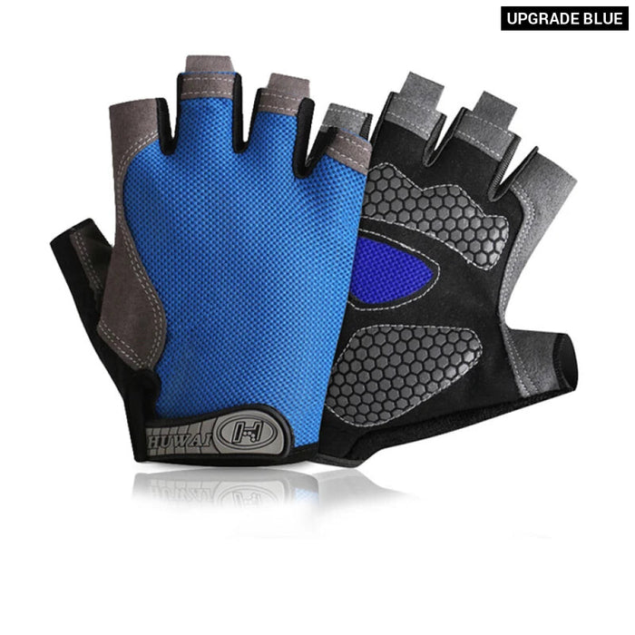 Breathable Half Finger Cycling Gloves For Fitness Training