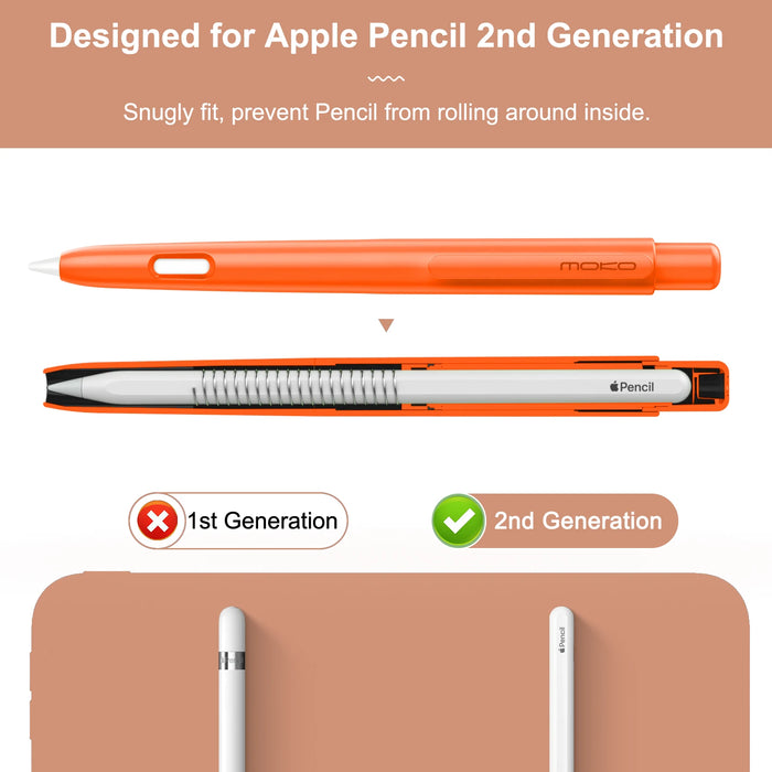 For Apple Pencil 2Nd Generation Retractable Protective Pen Case With Sturdy