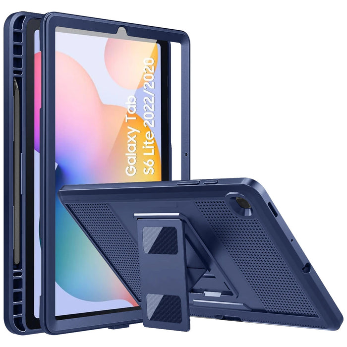 For Samsung Galaxy Tab S6 Lite 10.4 Inch 2022 / 2020 Heavy Duty Shockproof Full Body Rugged Case