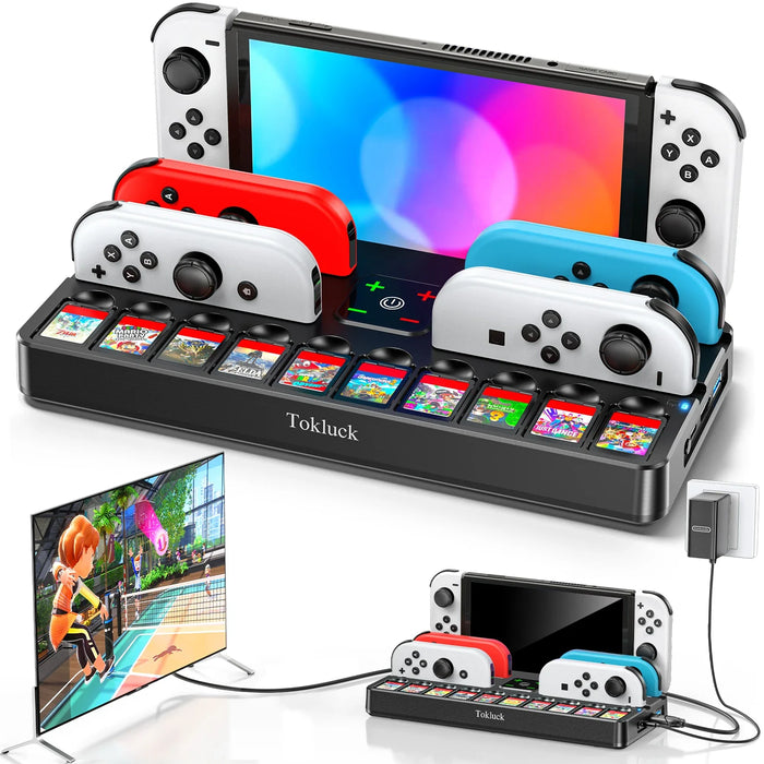 Switch Joycon Charger Dock Hdmi Usb