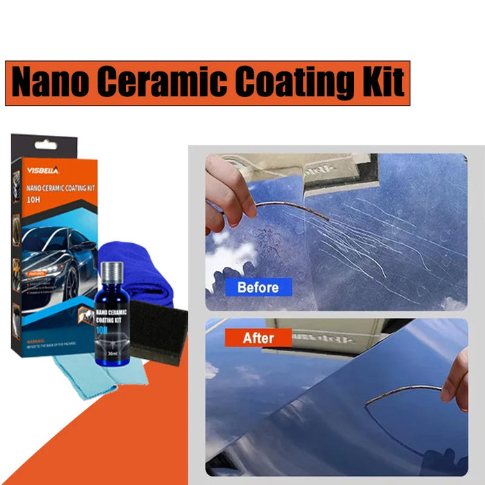 Nano Car Ceramic Coating Hydrophobic Polisher For Auto Paint