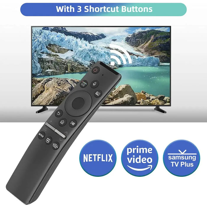 Universal Voice Remote For Samsung Smart Tv - Netflix & Prime Shortcut Keys