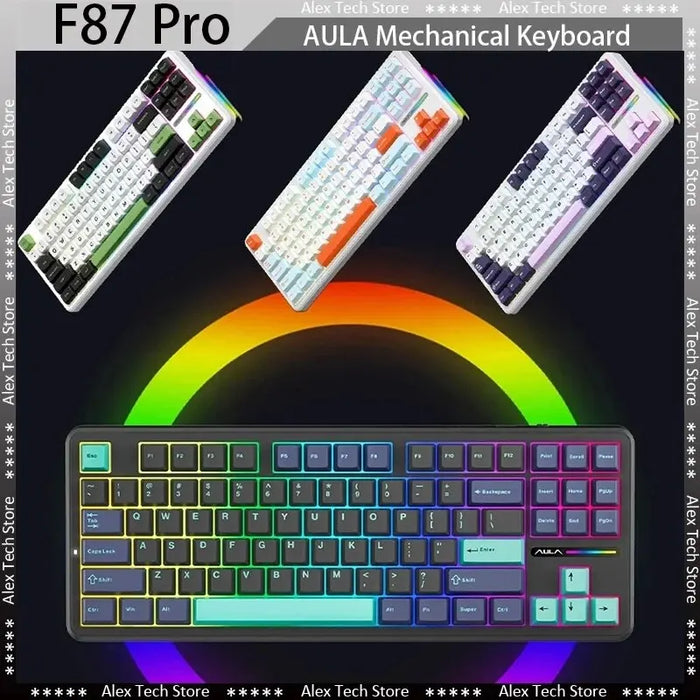 Wireless RGB Mechanical Keyboard with 87 Keys