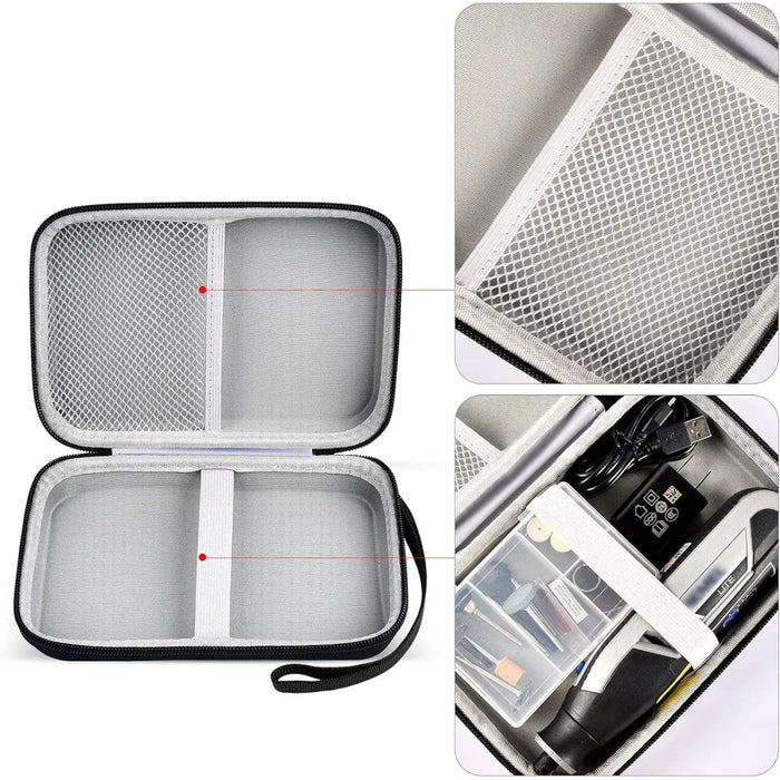 Case Compatible With Dremel Lite 7760 N / 10 4V Multi-Purpose Rotary Tool Kit Hard Carrying Storage Bag Organizer Fit