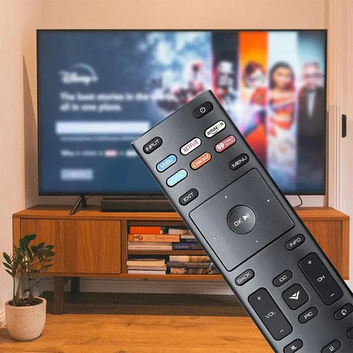 Universal Remote Xrt136 For Vizio Tv - Vudu Netflix Amazon Xumo Crackle Iheart App - D24Hne1 D24Hg9 D50Xg9 V505G9