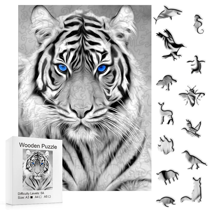 Tiger Wooden Jigsaw Puzzle