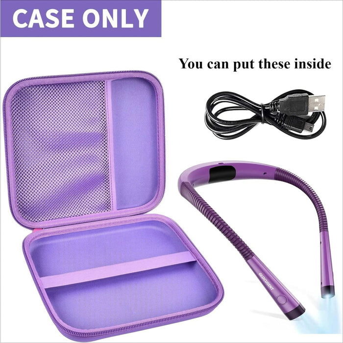 Case Compatible With Glocusent Vekkia Litom Ledgle Takkui Tsingree Led Neck Reading Light Book Light