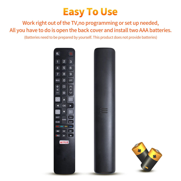 Replacement Remote For Tcl 4K Uhd Smart Tv