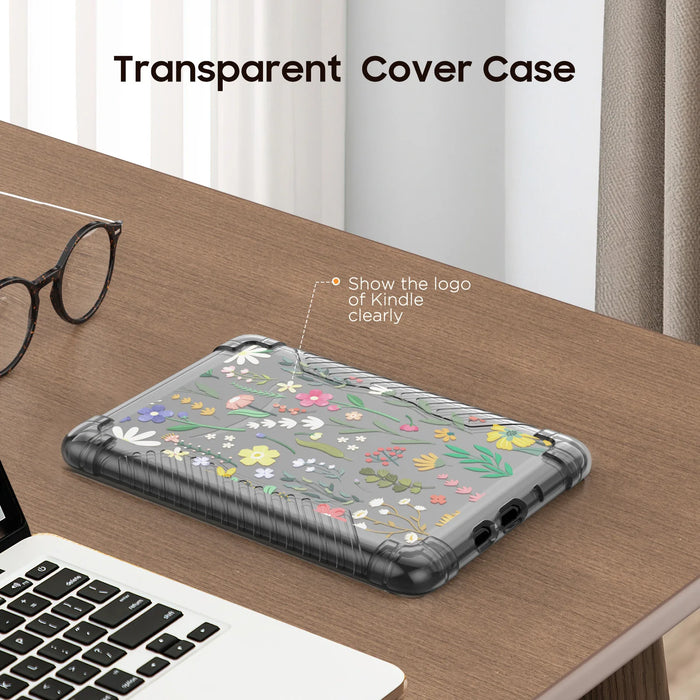 For 6" Kindle 11Th Generation-2022 Release Ultra Clear Soft Flexible Transparent Tpu Skin Bumper Back Case