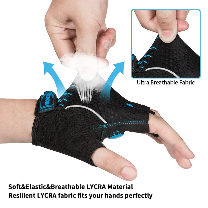 Breathable Cycling Gloves with Gel Pads