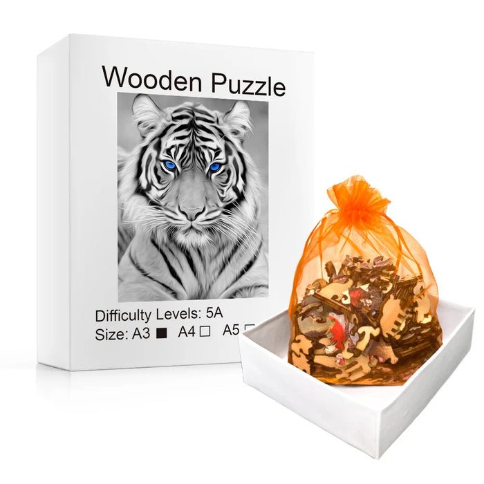 Tiger Wooden Jigsaw Puzzle